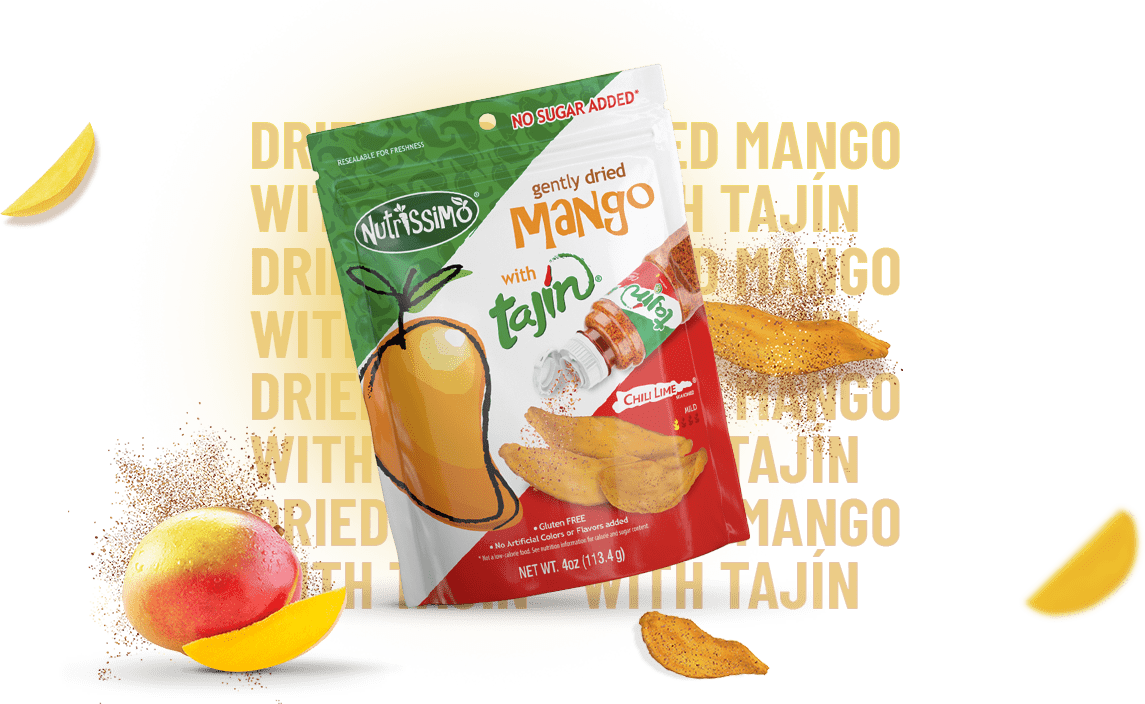 Nutrissimo Gently Dried Mango with Tajín