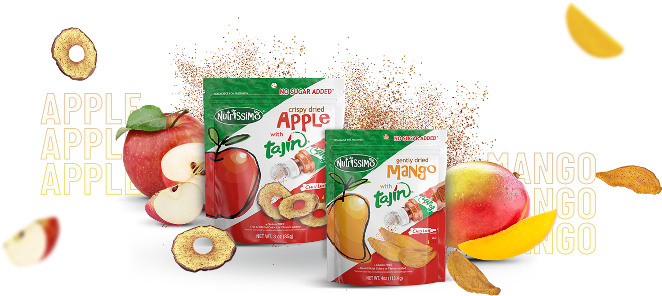 Snack nutrissimo mango apple natural flavor